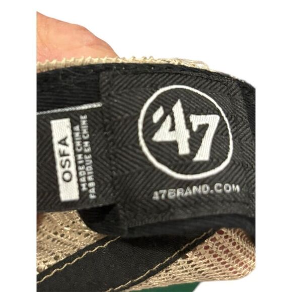 Texas Rangers Texas Live! Trucker Hat Mesh Back Snapback Cap Multicolor 47 brand - Picture 5 of 5